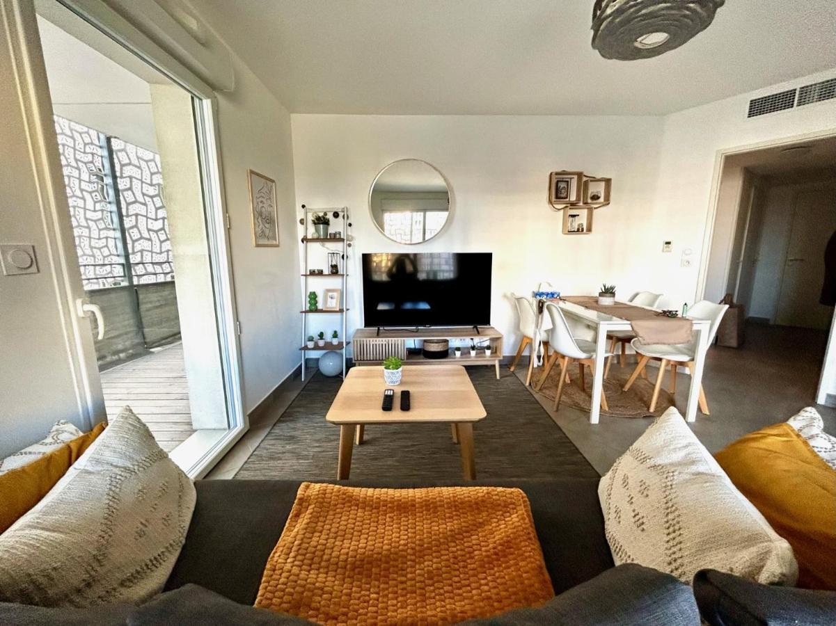 Appartement Cosy - Port Marianne - Garage Sous Sol Montpellier Exteriör bild
